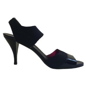 Pierre Hardy Black Neoprene Heels